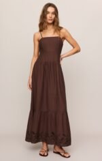 Esti Embroidered Maxi Dress - Image 4