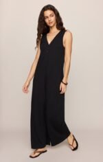 Solace Textured Slub Jumpsuit - Image 2