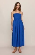 Cornelia Poplin Maxi Dress