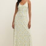 Faya Idra Ditsy Maxi Dress