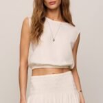 Merit Sleeveless Linen Top