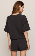 Short Sleeve Raglan Sweatshirt - Image 2
