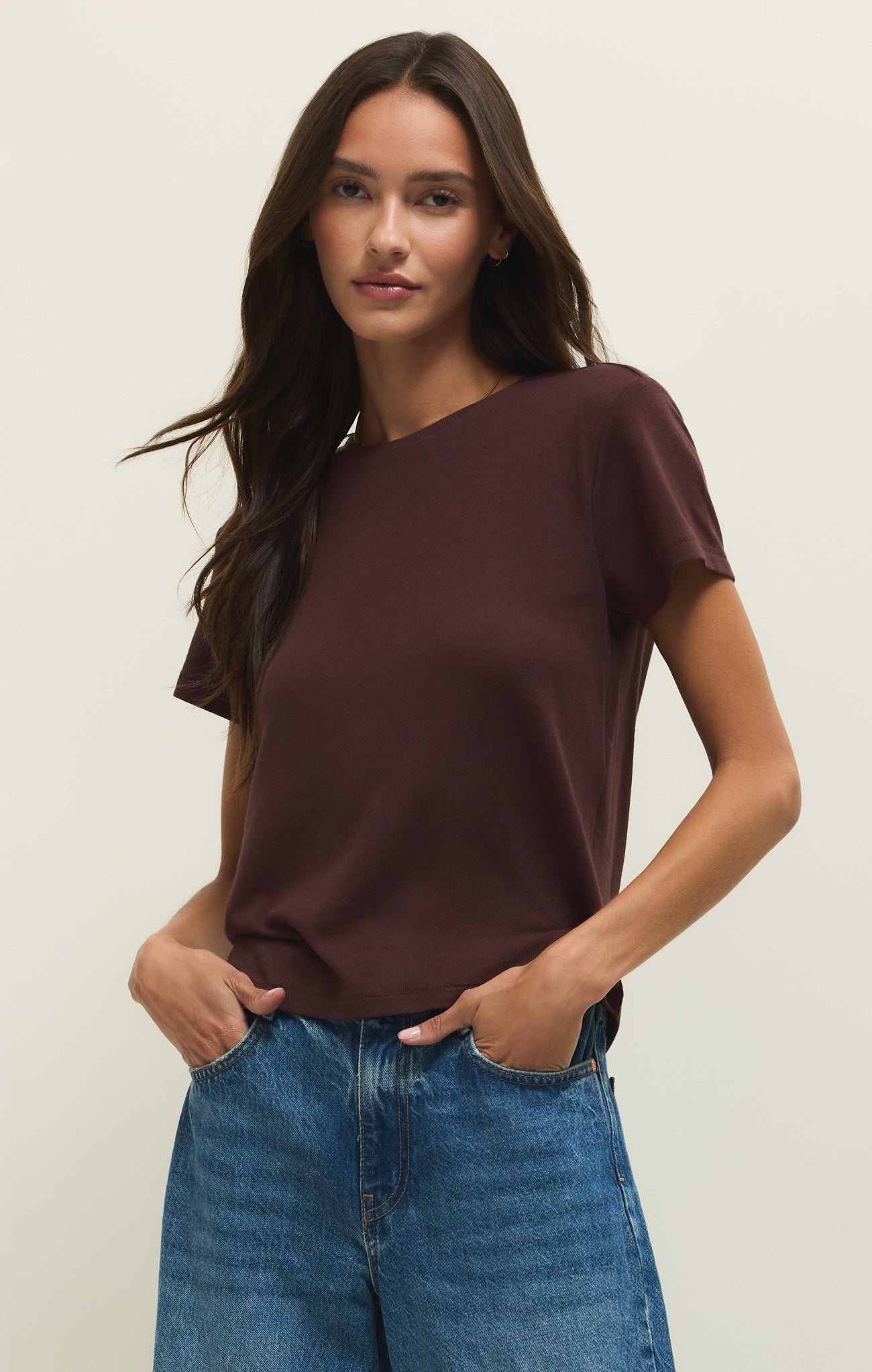 imrds-29428 Tourist Airy Knit Jersey Tee - Image 1
