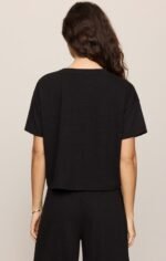 Sway Textured Cropped Tee - Image 2