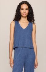 Sloane V-Neck Rib Tank