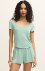 Flower Market Soft Knit Tee