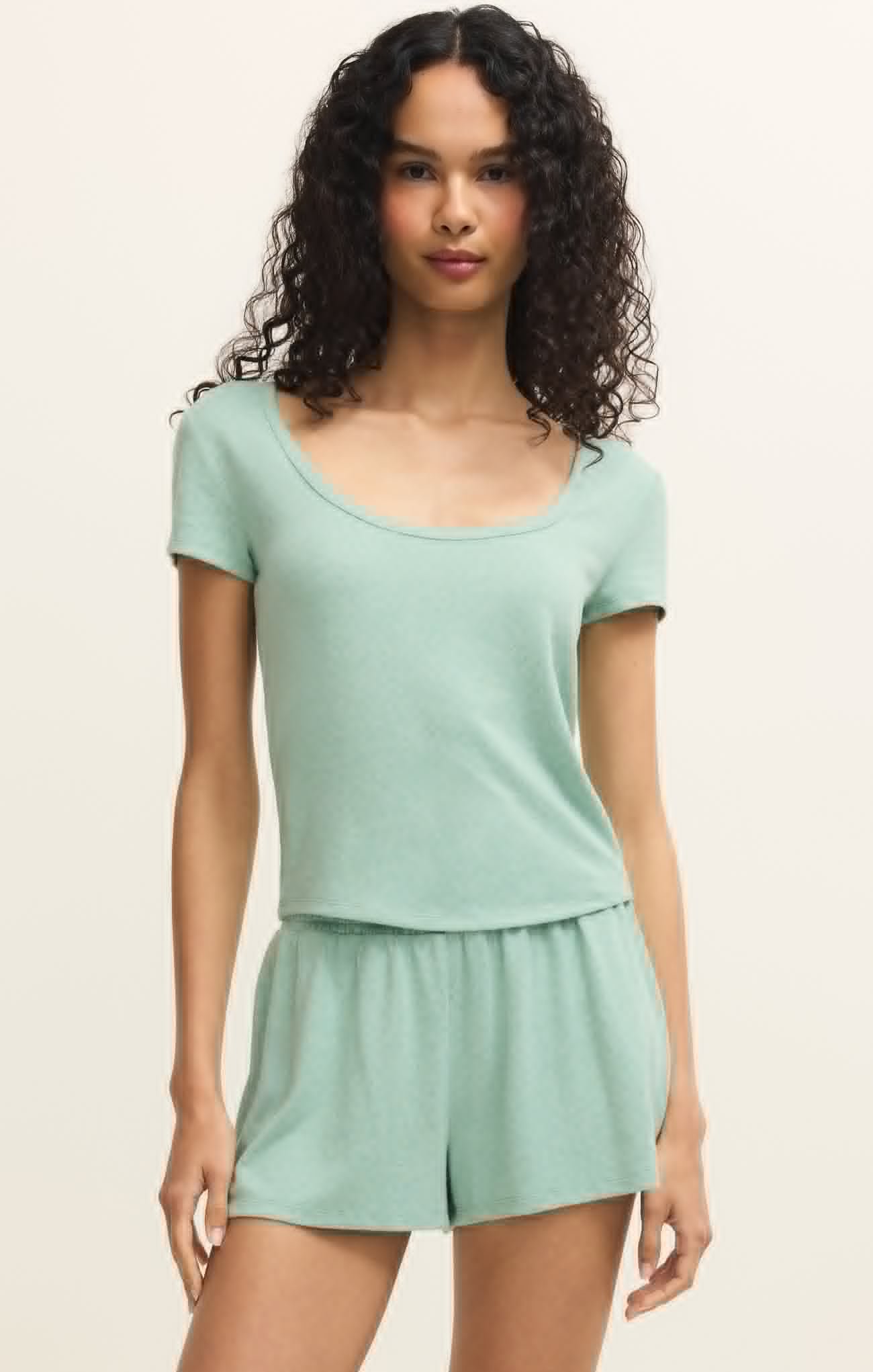 imrds-29723 Flower Market Soft Knit Tee - Image 1