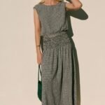 Brooke Gingham Maxi Skirt