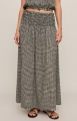 Brooke Gingham Maxi Skirt - Image 2