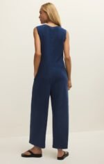 Fiona Jersey Denim Jumpsuit - Image 2