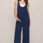 Dream All Day Knit Denim Overall