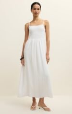 Bayside Airy Gauze Maxi Dress