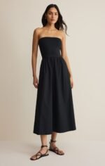 Sunsought Strapless Midi Dress
