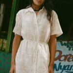 Annabelle Eyelet Dress