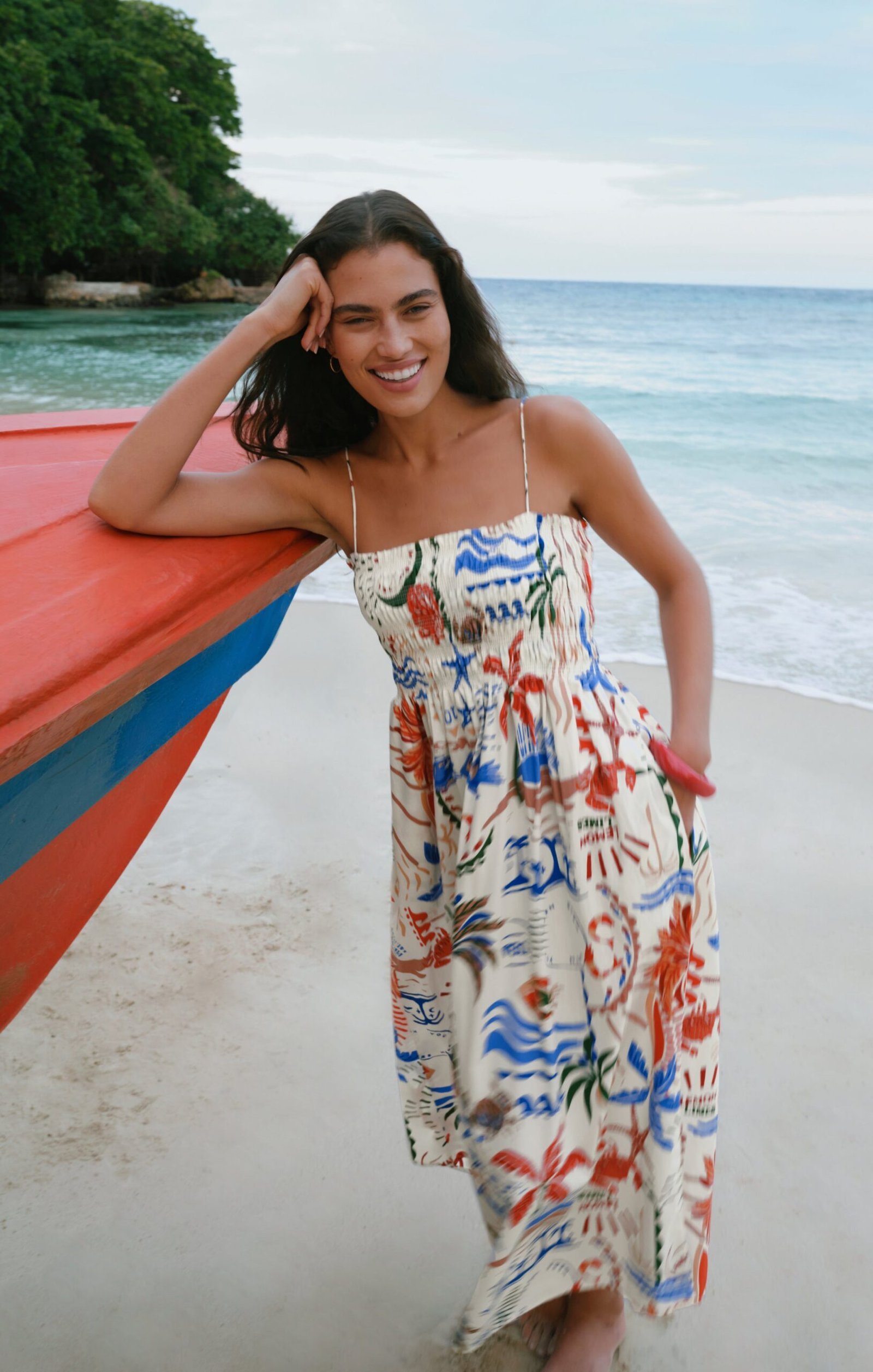 imrds-30195 Cornelia Getaway Maxi Dress - Image 1