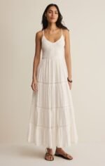 Behati Eyelet Midi Dress - Image 2
