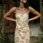 Maude Tiki Tide Mini Dress