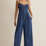Angel Eyes Twill Jumpsuit