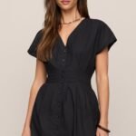 Sanna Poplin Mini Dress