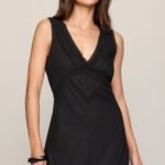 Gemini Embroidered Mini Dress