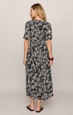Lacey Floral Midi Dress - Image 2