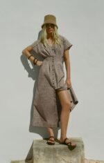 Sanna Gingham Maxi Dress